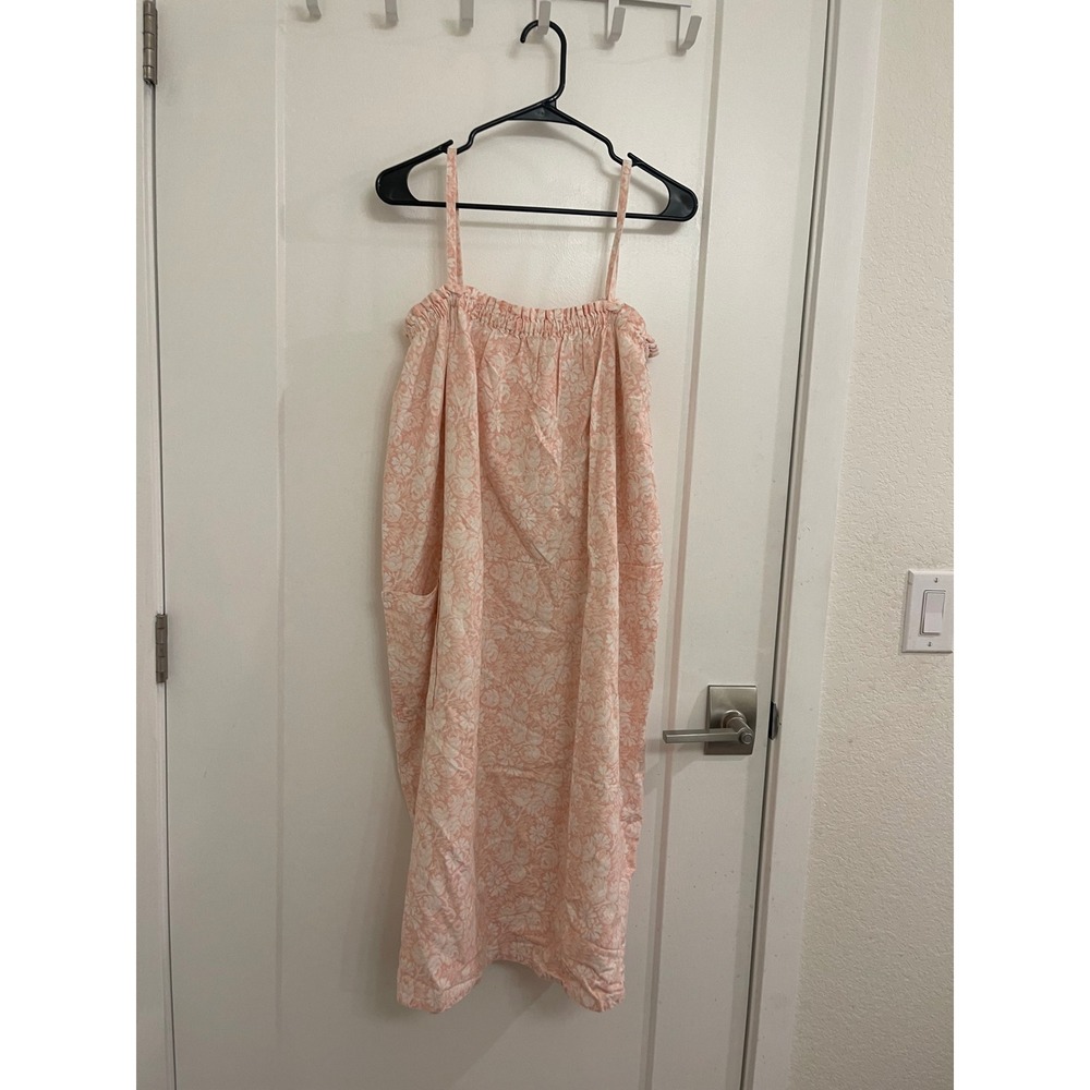 Vintage Sheet Dress Pink Cottagecore‎ GrandmaCore Coquette Summer